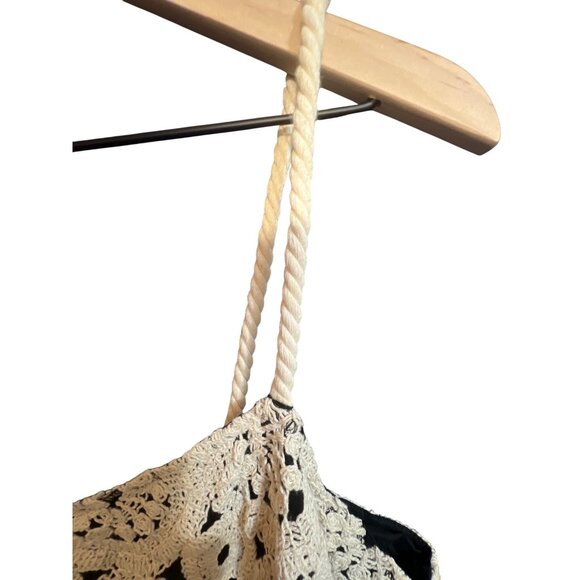 Eloquii Womens Crochet Lace Overlay Maxi Dress Size 16 NWT - Picture 7 of 8